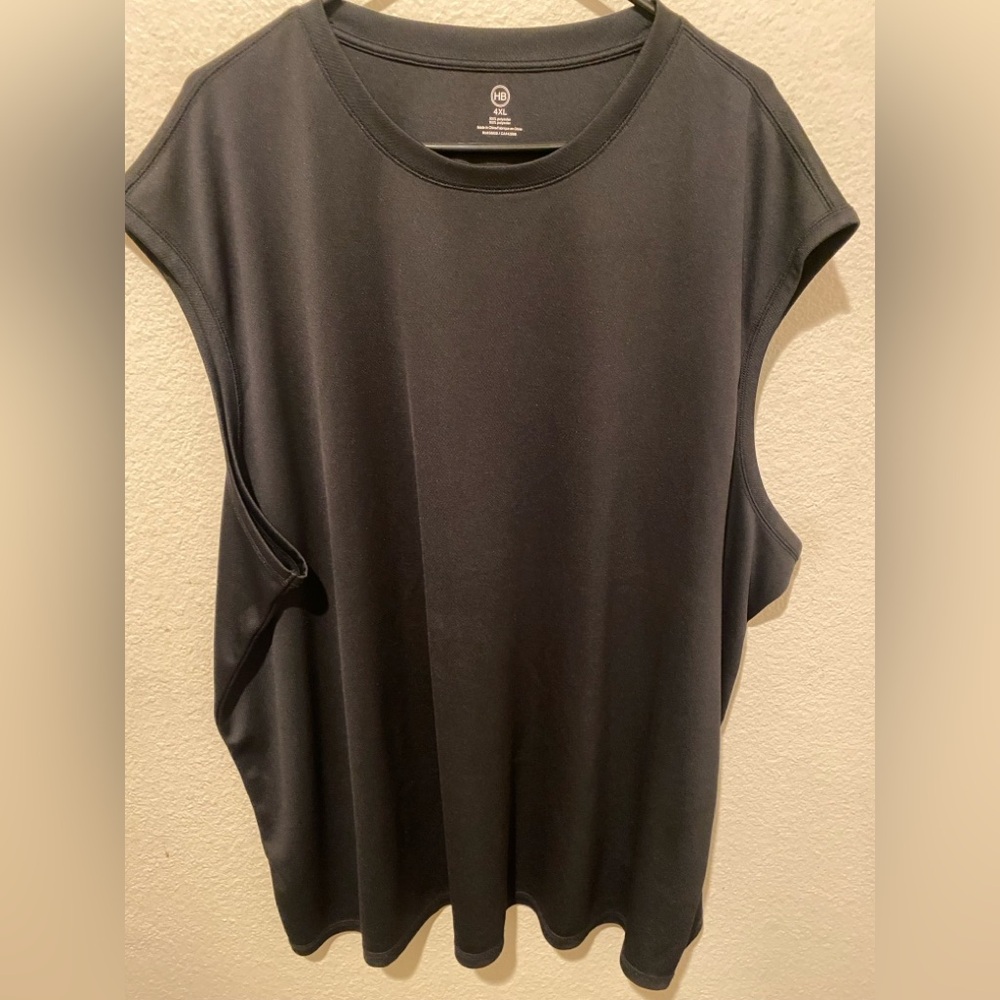 Harbor Bay Black Men’s Sleeveless Tank Top